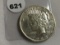 1925 Peace Dollar AU