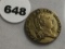 1791 George III Spade Gaming Token