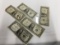 Lot of 5 $1 silver cert. 3-1935, 2 1957
