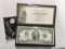 2003 $2 Bill Unc in Black Box