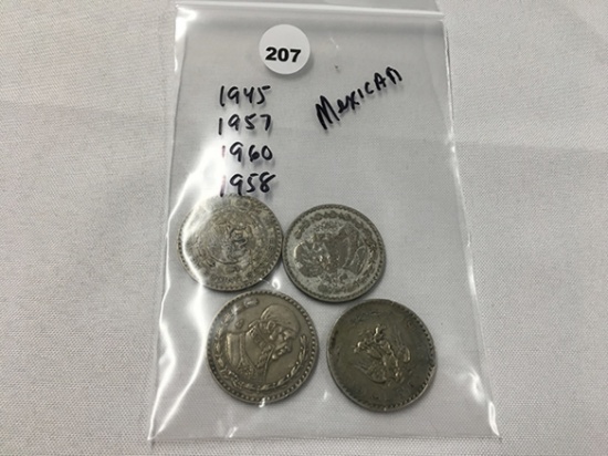 (4) 1945, 57, 58, 60 Mexican