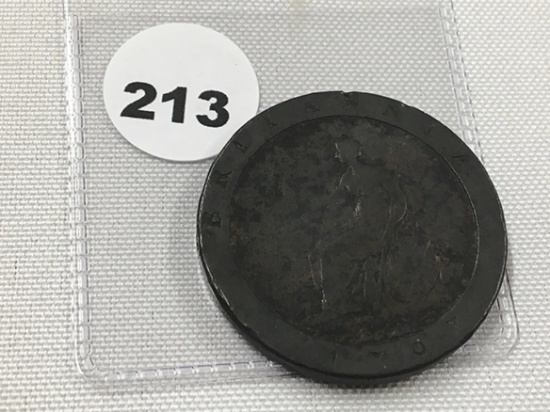1797 English Copper Cent