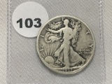 1917-S Walking Liberty Half Dollar