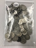 (100) Mercury Dimes