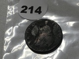 1694 Britannia Half Penny