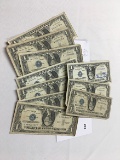(10)  $1 Silver Certificates, Circulated