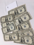 (10)  $1 Silver Certificates, Circulated