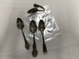 (4) Sterling Silver Spoons, 85 grams