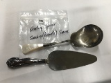 Sterling Spoon, Sterling Handled Server