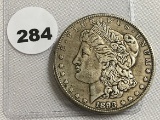 1893-CC Morgan Dollar
