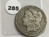1890-CC Morgan Dollar