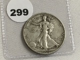 1920-P Walking Liberty Half Dollar