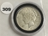 1926-S Peace Dollar, F