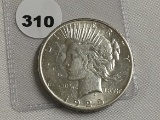 1925-S Peace Dollar, AU