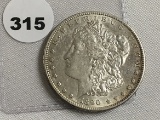 1890-S Morgan Dollar, AU