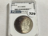 1921 Morgan Dollar (Toning) PCI MS65