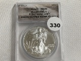 2017 Silver Eagle, ANACS MS7