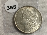 1891 Morgan Dollar, AU