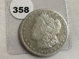 1895 -S Morgan Dollar
