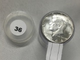 1964 Roll of Kennedy Half Dollars, BU