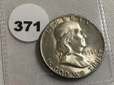 1951-D Franklin Half F/Bond