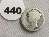 1917  Mercury Dime G