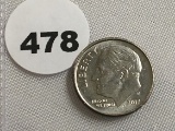 2017-D Roosevelt Dime Full bands UNC