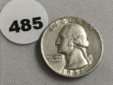 1956 Washington Quarter UNC