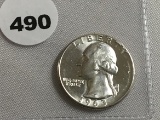 1963 Washington Quarter GEM/BU