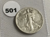 1941 Walking Liberty Half dollar