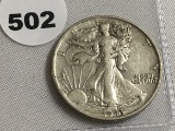 1943 Walking Liberty Half dollar