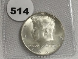 1964-D Kennedy Half AU