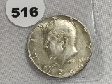1966 Kennedy Half BU