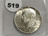 1969-D Kennedy Half BU