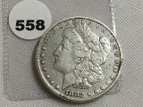 1882 Morgan Dollar VF