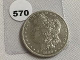 1886-O Morgan Dollar VF
