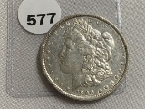 1890 MorganDollar AU