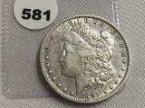 1891 Morgan Dollar F