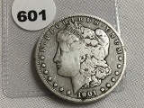 1901-S Morgan Dollar VG