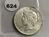 1926-D Peace Dollar AU