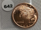 1921 Liberty 1oz Copper Round