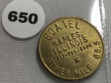 BOATEL $1 Token Naples IL