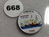 2000-D Virginia Quarter Painted BU