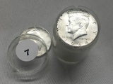 Roll of 1964 Kennedy Half Dollars, UNC