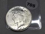 1922 Peace Dollar, UNC