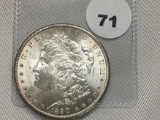 1890-S Morgan Dollar, UNC-60