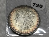 1887 Morgan Dollar, AU