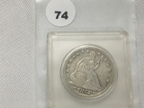 1855-O Seated Half Dollar