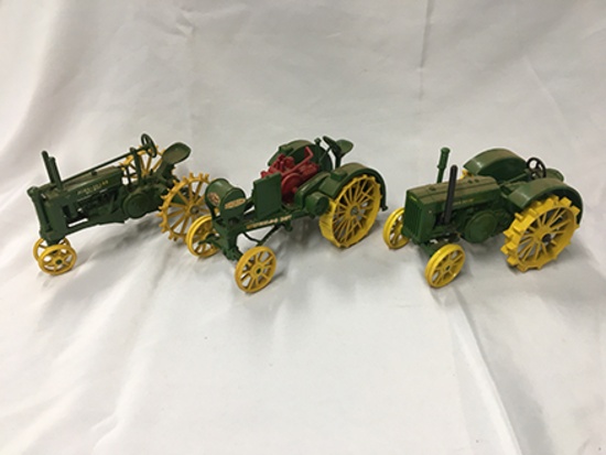 Lot of 3, Ertl 1/16 Scale, (1) John Deere GP Tractor, (1) John Deere Special G Tractor