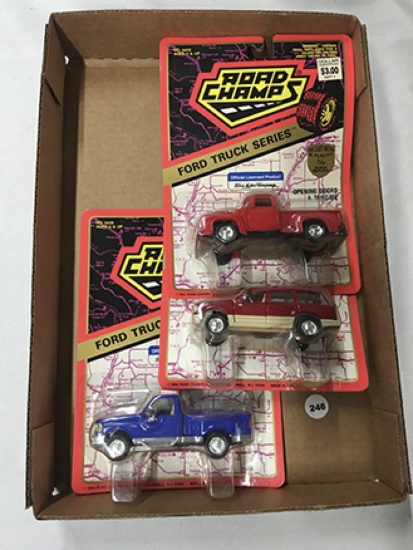 Lot of 3, 1/43 Scale, Road Champs